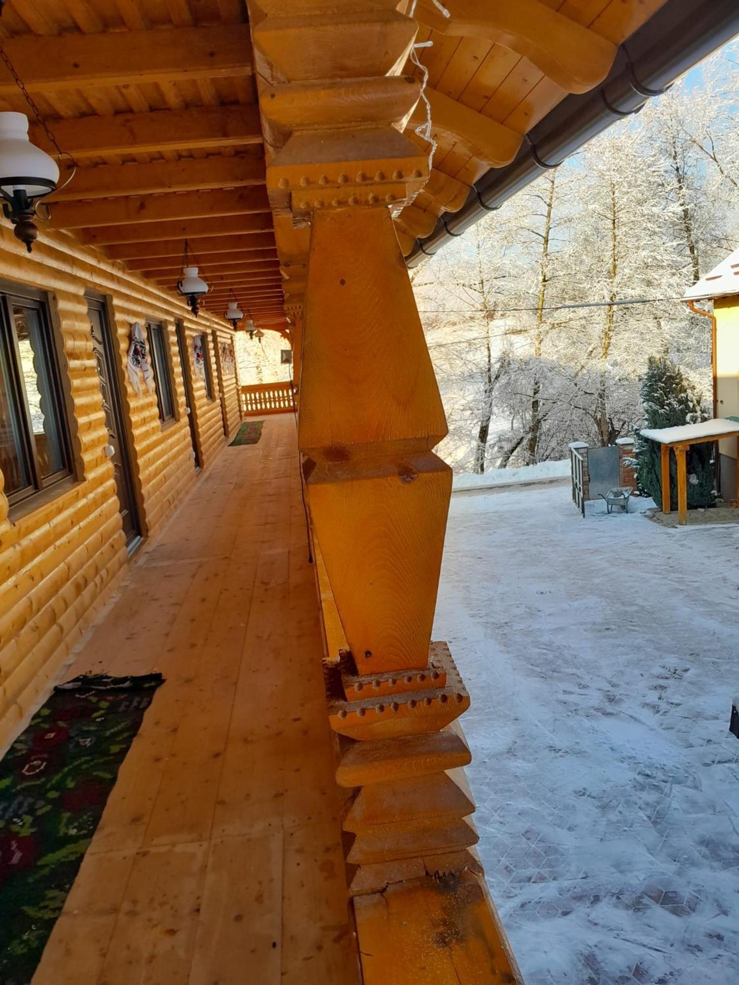 Pensiunea Malinul Bîrsana Esterno foto